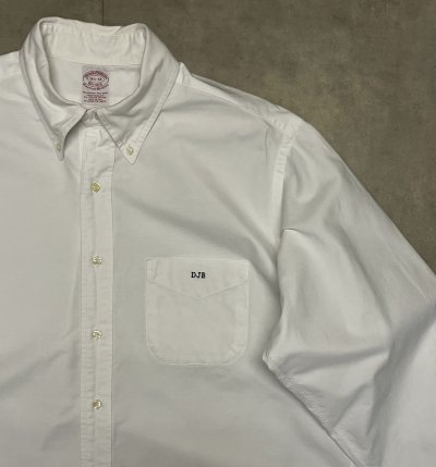 画像3: 90'S BROOKS BROTHERS オックスフォード BDシャツ ホワイト USA製 (VINTAGE)