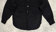 他の写真2: 60'S FOX KNAPP イカリボタン ウール CPOシャツ ネイビー USA製 (VINTAGE)