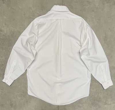画像4: 90'S BROOKS BROTHERS オックスフォード BDシャツ ホワイト USA製 (VINTAGE)