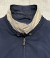 画像3: 90'S RALPH LAUREN チンスト付き ポプリン ドリズラージャケット ネイビー (VINTAGE) (3)