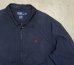 画像4: 90'S RALPH LAUREN チンスト付き ポプリン ドリズラージャケット ネイビー (VINTAGE) (4)