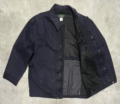 画像3: 90'S J.CREW 旧タグ デッキジャケット ネイビー (VINTAGE)