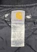 画像2: CARHARTT 裏地キルティング ダックベスト ネイビー (VINTAGE) (2)