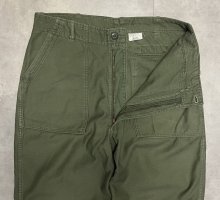他の写真1: 60'S アメリカ軍 US ARMY "OG107" コットンサテン ベイカーパンツ RAPIDブラスジップ ミリタリーグリーン (VINTAGE)
