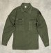 画像1: 60'S アメリカ軍 US ARMY OG107 コットンサテン ユーティリティシャツ (VINTAGE) (1)