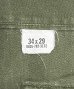 画像3: 60'S アメリカ軍 US ARMY "OG107" コットンサテン ベイカーパンツ ミリタリーグリーン (VINTAGE) (3)