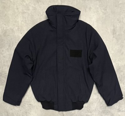 画像1: アメリカ軍 US NAVY "SHIPBOARD" アラミド デッキジャケット ネイビー (MINT CONDITION)
