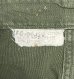 画像2: 60'S アメリカ軍 US ARMY "OG107" 初期モデル コットンサテン 平ボタン ベイカーパンツ ミリタリーグリーン (VINTAGE) (2)