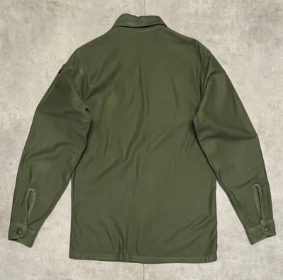 画像5: 60'S アメリカ軍 US ARMY OG107 コットンサテン ユーティリティシャツ (VINTAGE)