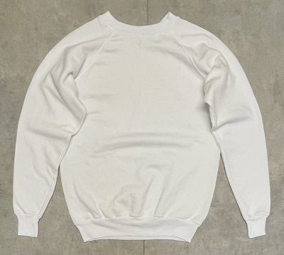 画像3: 80'S WEST ラグランスリーブ スウェットシャツ ホワイト USA製 (VINTAGE)
