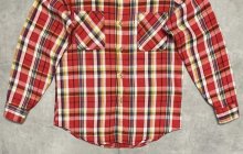 他の写真3: 70'S BIG MAC コットン100% フランネルシャツ チェック柄 (DEADSTOCK)