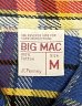 画像2: 70'S BIG MAC コットン100% フランネルシャツ チェック柄 (DEADSTOCK) (2)