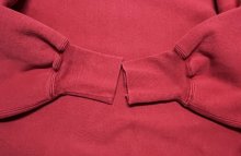 他の写真2: 90'S CHAMPION 刺繍タグ リバースウィーブ 無地 ダークレッド USA製 (VINTAGE)
