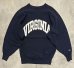 画像1: 90'S CHAMPION "VIRGINIA" 刺繍タグ リバースウィーブ ネイビー USA製 (VINTAGE) (1)