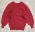 画像5: 90'S CHAMPION 刺繍タグ リバースウィーブ 無地 ダークレッド USA製 (VINTAGE) (5)