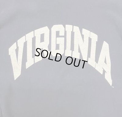 画像3: 90'S CHAMPION "VIRGINIA" 刺繍タグ リバースウィーブ ネイビー USA製 (VINTAGE)