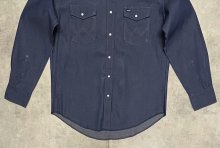 他の写真3: 00'S WRANGLER "MS7011D" デニム ウエスタンシャツ インディゴ (DEADSTOCK)