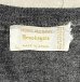 画像2: 70'S BROOKS BROTHERS "BROOKSGATE" Vネック セーター チャコール イスラエル製 (VINTAGE)  (2)