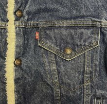 他の写真2: 80'S LEVIS 70608 裏地ボア付き デニムジャケット インディゴ USA製 (VINTAGE)