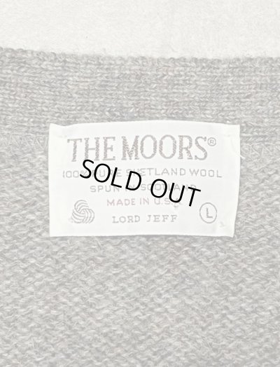 画像2: 80'S LORD JEFF "THE MOORS" スコットランド製シェットランドウール ニットベスト ブラウンミックス USA製 (VINTAGE) 