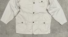 他の写真3: 90'S GAP 旧タグ ポプリン ハンティングジャケット オフホワイト (VINTAGE)