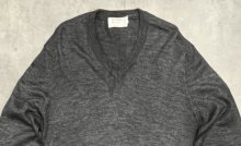 他の写真1: 70'S BROOKS BROTHERS "BROOKSGATE" Vネック セーター チャコール イスラエル製 (VINTAGE) 