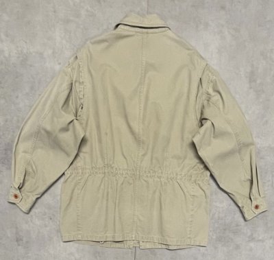 画像7: 90'S GAP 旧タグ "BRITISH ARMY P60 SAMPLING" チンスト付き ミリタリージャケット ベージュ (VINTAGE)