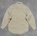 画像3: 90'S GAP 旧タグ ツイル BDシャツ ベージュ (VINTAGE) (3)