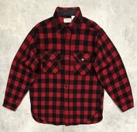80'S LL Bean "MAINE GUIDE SHIRT" ウールシャツ チェック柄 USA製 (VINTAGE)