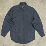 90'S GAP 旧タグ ツイルシャツ ブルー (VINTAGE)