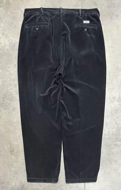 画像3: 90'S RALPH LAUREN "ANDREW PANT" ツープリーツ 太畝 コーデュロイパンツ ネイビー (VINTAGE)