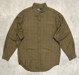 90'S RALPH LAUREN "CHATFIELD SPORT" ロゴ無し レギュラーカラーシャツ チェック柄 (VINTAGE)