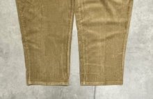 他の写真2: 90'S RALPH LAUREN ツープリーツ 太畝 コーデュロイパンツ タン USA製 (VINTAGE)