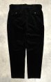 画像3: 90'S RALPH LAUREN "ETHAN PANT" ツープリーツ 太畝 コーデュロイパンツ ブラック (VINTAGE) (3)