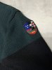 画像3: 90'S RALPH LAUREN "SUICIDE SKI" ウール100% ローゲージ ニット ダークグリーン/ブラック (VINTAGE) (3)