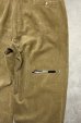 画像4: 90'S RALPH LAUREN ツープリーツ 太畝 コーデュロイパンツ タン USA製 (VINTAGE) (4)