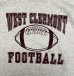 画像3: 90'S JERZEES "WEST CLERMONT FOOTBALL" スウェットシャツ アッシュグレー (VINTAGE) (3)