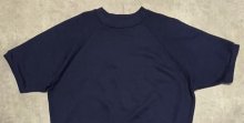 他の写真1: 90'S ACE SPORTSWEAR ラグランスリーブ 半袖 スウェットシャツ ネイビー USA製 (VINTAGE)