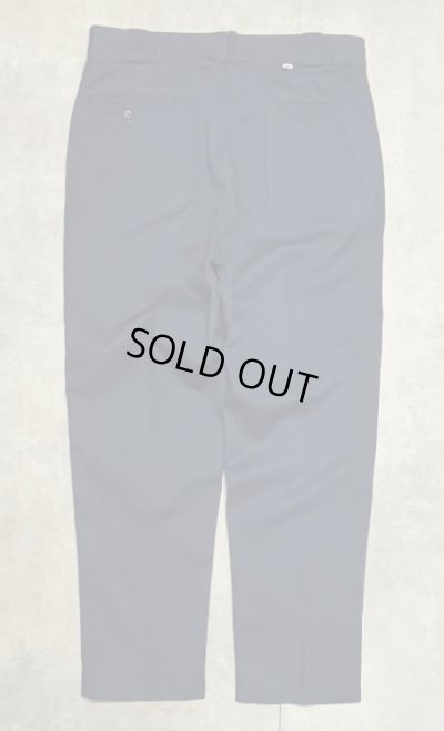 画像1: 70'S DICKIES 874 チビタグ ワークパンツ ネイビー TALONアルミジップ W34L32 USA製 (VINTAGE)