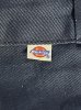 画像2: 70'S DICKIES 874 チビタグ ワークパンツ ネイビー TALONアルミジップ W34L32 USA製 (VINTAGE) (2)