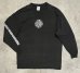 画像1: 90'S FASHION VICTIM 両面＋袖プリント 長袖 Tシャツ ブラック (VINTAGE) (1)
