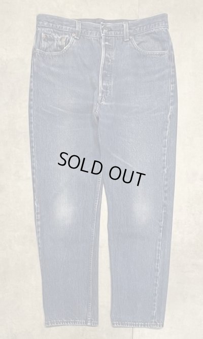画像1: 90'S LEVIS 501 デニム インディゴ W36L30 USA製 (VINTAGE)