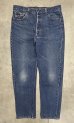 画像1: 90'S LEVIS 501 デニム インディゴ W36L30 USA製 (VINTAGE) (1)
