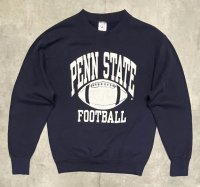 90'S DELTA "PENN STATE FOOTBALL" スウェットシャツ ネイビー USA製 (VINTAGE)