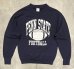 画像1: 90'S DELTA "PENN STATE FOOTBALL" スウェットシャツ ネイビー USA製 (VINTAGE) (1)