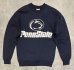 画像1: 90'S THE COTTON EXCHANGE "PENN STATE" スウェットシャツ ネイビー USA製 (VINTAGE) (1)