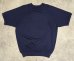 画像4: 90'S ACE SPORTSWEAR ラグランスリーブ 半袖 スウェットシャツ ネイビー USA製 (VINTAGE) (4)