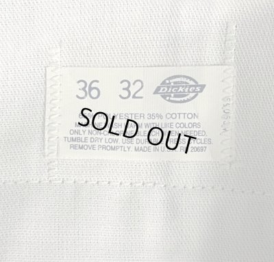画像4: 80'S DICKIES 874 チビタグ ワークパンツ ベージュ W36L32 USA製 (VINTAGE)