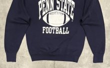 他の写真3: 90'S DELTA "PENN STATE FOOTBALL" スウェットシャツ ネイビー USA製 (VINTAGE)
