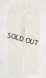 80'S DICKIES 874 チビタグ ワークパンツ ベージュ W36L32 USA製 (VINTAGE)
